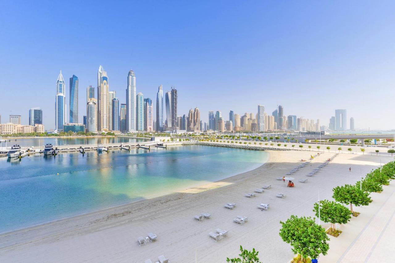 Ultra Luxury Emaar Beachfront - Private Beach And Pool Dubai Luaran gambar