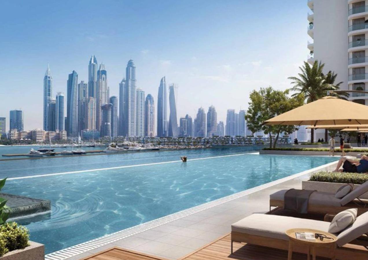 Ultra Luxury Emaar Beachfront - Private Beach And Pool Dubai Luaran gambar