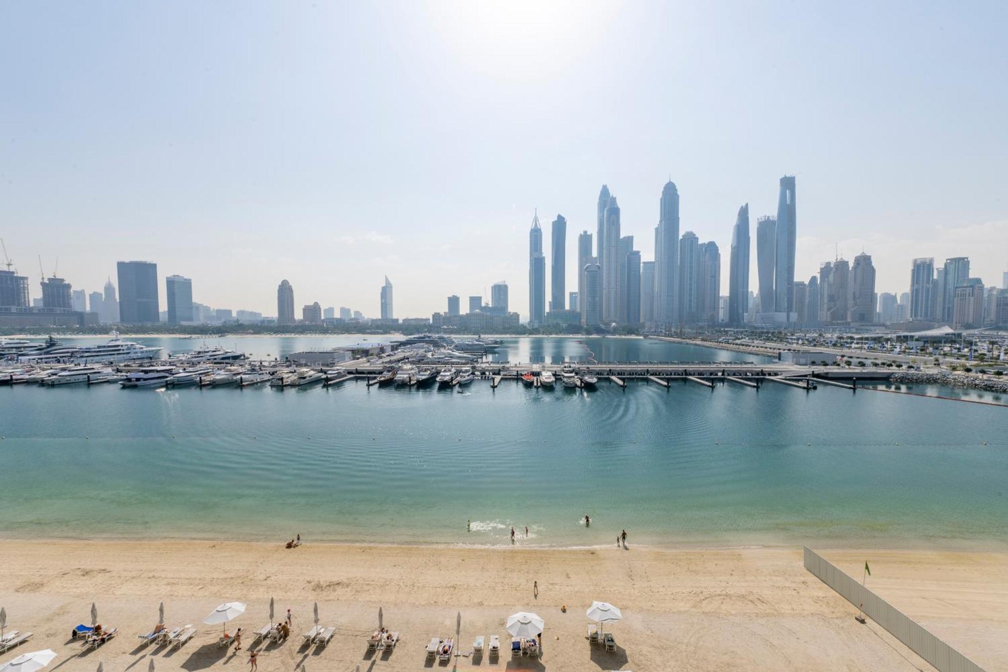 Ultra Luxury Emaar Beachfront - Private Beach And Pool Dubai Luaran gambar