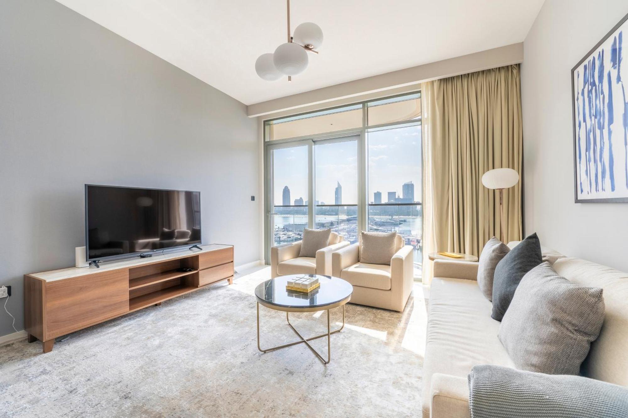 Ultra Luxury Emaar Beachfront - Private Beach And Pool Dubai Luaran gambar