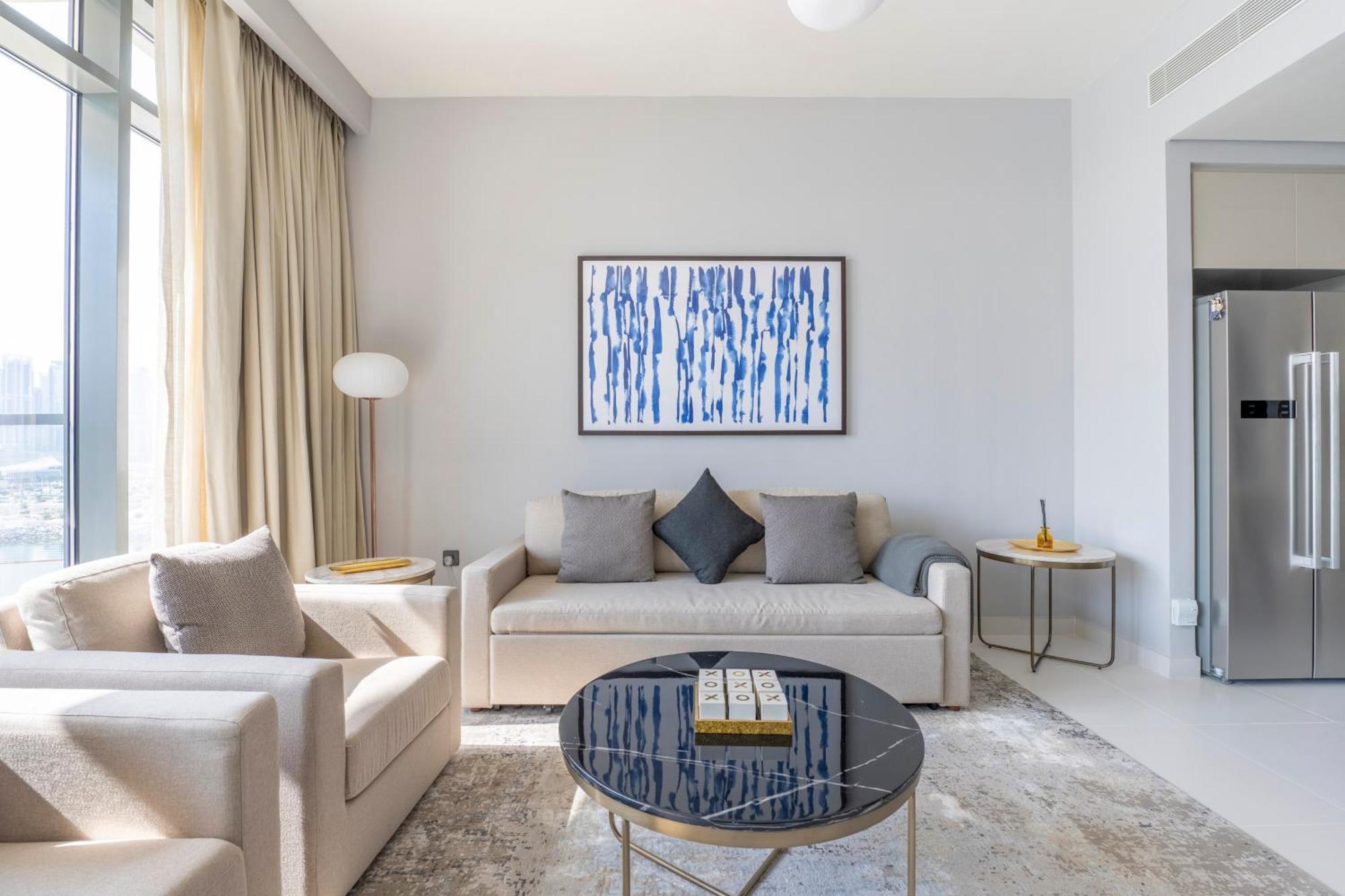 Ultra Luxury Emaar Beachfront - Private Beach And Pool Dubai Luaran gambar